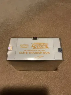 Pokemon Center Brilliant Stars Elite Trainer Box Sealed New In Protective Case - Image 3