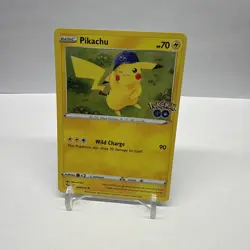 Pokemon GO Pikachu (28) 028/078 NM Holo - Image 1