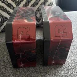 Team Rocket Tin Pokemon Tcg Factory Sealed X2 Destined Rivals Promo Persian Ex - Image 3