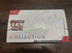 Pokemon Scarlet & Violet 151 Ultra Premium Collection UPC EMPTY BOX w/playmat*** - Image 1