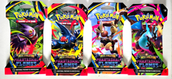 Pokemon TCG Mega Evolutions Phantasmal Flames Packs in sleeves lot of 4 NEW - Image 1
