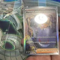 Pokemon TCG Trainer Morty's Conviction SIR 211/162 Temporal Forces Near Mint - Image 5