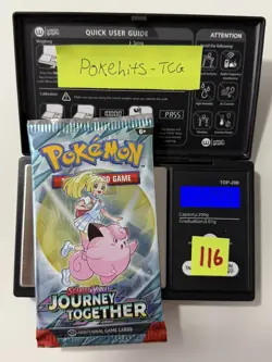 (HEAVY)🔥 22.44g Pokemon TCG Journey Together Booster Pack Factory Sealed✅ - Image 1