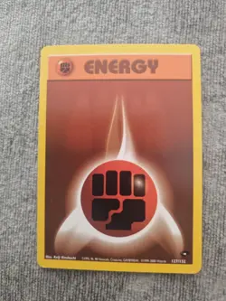 Pokemon TCG Fighting Energy Gym Challenge 127/132 Regular LP WOTC Vintage Rare - Image 1