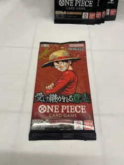 One Piece Japanese Booster Pack Bundle - 5 X OP-09 & 1 X OP-13 - New & Sealed - Image 3
