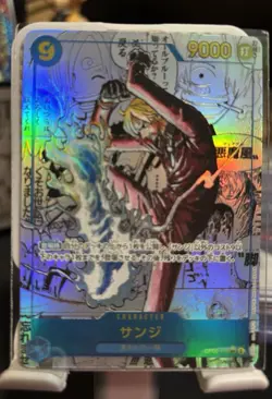 Sanji OP06-119 SEC Manga One Piece Card Authentic Set The Best Volume 2 Japanese - Image 1