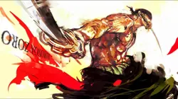 Anime roronoa zoro one piece Play Gaming Mat Desk Game Desk Playmat Mat - Image 1
