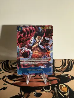 Monkey D. Luffy (Alt Art) OP11-118 SEC A Fist of Divine Speed One Piece TCG Eng. - Image 1