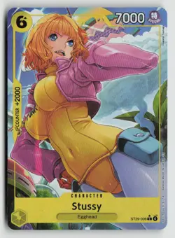 Stussy Full Art ST29-006 One Piece Starter Deck 29: Egghead C NM English - Image 1