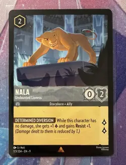 Disney Lorcana Fabled Nala Undaunted Lioness Non Foil - Image 1