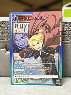 Union Arena Fullmetal Alchemist Edward Elric UE09BT/FMA-1-040 Super Rare English - Image 1