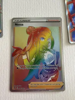 Pokemon Trainer Cards- Piers, Nessa, Beauty, Rose - Image 4