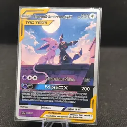 tag team espeo & umbreon Pokemon Card ( Fan Art) - Image 3