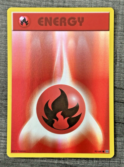 Pokemon Card Fire Energy Evolutions Reverse Holo 92/108 2016 TCG XY - Image 1