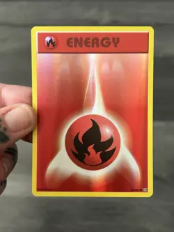 Pokemon Card Fire Energy Evolutions Reverse Holo 92/108 2016 TCG XY - Image 3