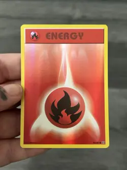 Pokemon Card Fire Energy Evolutions Reverse Holo 92/108 2016 TCG XY - Image 5