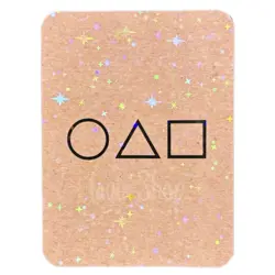 Custom Hwang In-ho / Front Man / Player 132 • Squid Game Matte Photo Card - Image 2