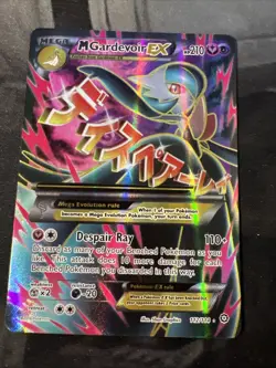 Pokemon TCG M Gardevoir EX Full Art Holo Rare Card 112/114 XY-Steam Siege - Image 1
