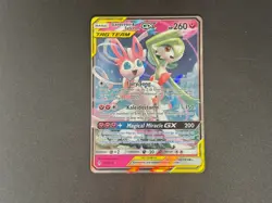 Pokemon Gardevoir and Sylveon Tag Team GX Card 130/214 - Image 1