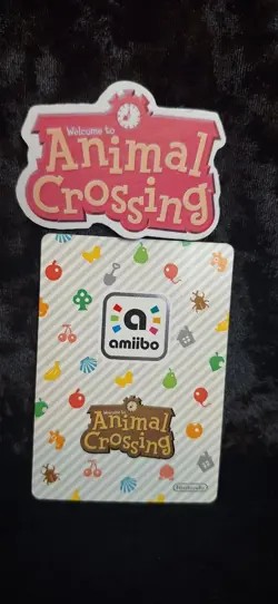 Animal Crossing Nintendo Amiibo Card Tipper #129 Regular Card Stock Authentic - Image 2