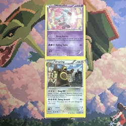 Wobbuffet BREAKthrough MISCUT ERROR With Ursaring Pokemon Card 16/132 & 122/162 - Image 1
