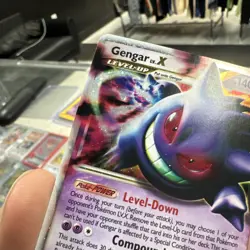 2009 Gengar LV.X Pokemon Platinum Arceus 97/99 LP TCG Card - Image 2