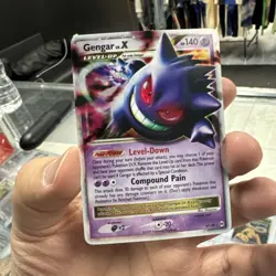 2009 Gengar LV.X Pokemon Platinum Arceus 97/99 LP TCG Card - Image 3