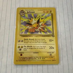 Jolteon #20 Jungle Pokemon Card - Image 1