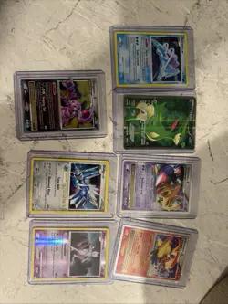 2005 Pokemon TCG Card Lot with Tins, holos, and 7 sleeved holos - Image 2