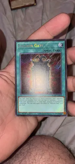 Konami Illusion Gate Spell Card 1st Edition Holo MZMU-EN023 Yu-Gi-Oh! - Image 2