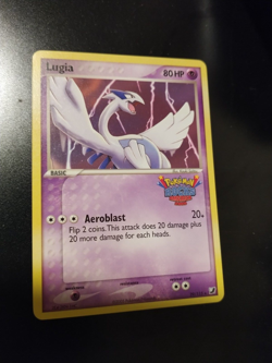 Pokemon Lugia Card from UNSEEN FORCES Series POKEMON ROCKS AMERICA Non-Holo - Image 1