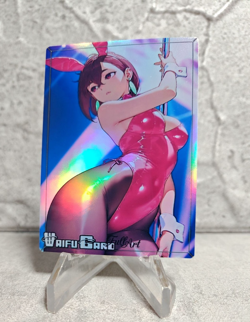Momo Ayase Trading Card Waifu Goddess Story Anime Girl holo Karte Manga Full - Image 1