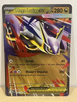 Pokemon TCG Mega Latias EX Evolutions Ultra Rare Card 100/132 - Image 1