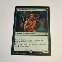 Magic: The Gathering Argothian Enchantress Eternal Masters Mythic Green #158 - Image 1