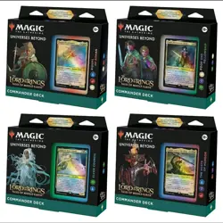 MTG: Lord Of The Rings Deck Set - Sealed Commander English - Magic The Gathering - Image 1