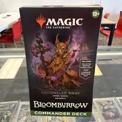 Bloomburrow Commander Deck - SQUIRRELED AWAY MTG Brand New Sealed - Image 1