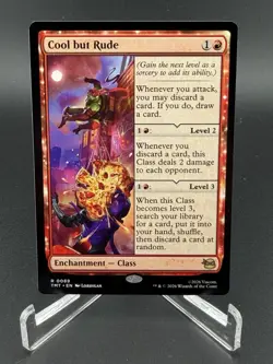 Cool but Rude Regular Teenage Mutant Ninja Turtles MTG NM 0089 - Image 1
