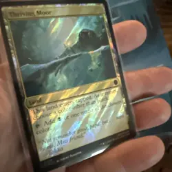 Thriving Moor - 79 - MTG: Teenage Mutant Ninja Turtles - Common - Surge Foil - Image 1