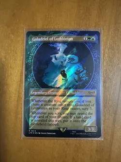 Galadriel of Lothlorien 0813 Surge Foil NM Pack Fresh Showcase LTR - Image 1