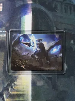 MTG Final Fantasy Art Series Yiazmat, Ultimate Mark x1 NM Art Card Gold Stamped - Image 1