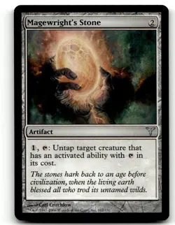 MTG Dissension #162 Magewright's Stone LP - Image 1