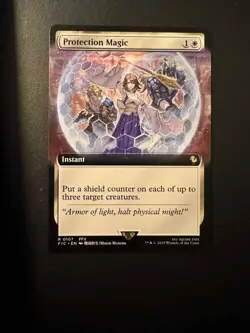 Protection Magic Commander: Final Fantasy Extended Art Rare - Image 1