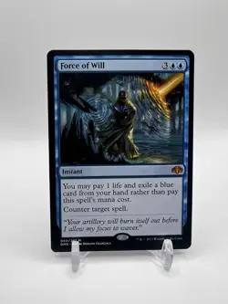 Force of Will Dominaria Remastered Rare NM #50/261 MTG - Image 1