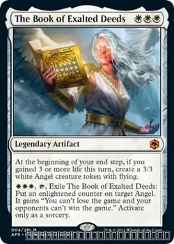 The Book of Exalted Deeds [AFR - 4] - NM [Normal] TCG MTG - Image 1