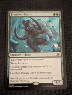 Frenzied Baloth / Magic MTG / Edge of Eternities - Rare - NM - Image 1