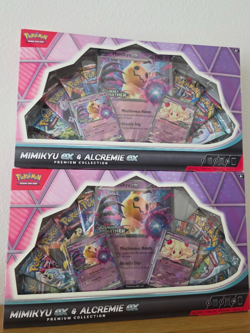 Pokemon TCG: Mimikyu ex & Alcremie ex Premium Collection Box - Image 1