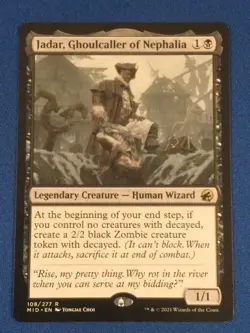 Jadar, Ghoulcaller of Nephalia Midnight Hunt - NM - Image 1
