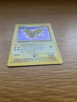 Pokemon Zapdos 15/62 Fossil Holo - MP - Image 2