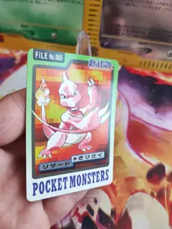 Pokemon Karte Card Glutexo Charmeleon Pocket Monsters Carddass 1997 japanese NM - Image 2