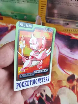 Pokemon Karte Card Glutexo Charmeleon Pocket Monsters Carddass 1997 japanese NM - Image 3